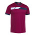 T-shirt Pádel Joma Court HommeEnfant from Short Sleeve / Crimson Navy White