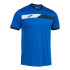 T-shirt Pádel Joma Court HommeEnfant from Short Sleeve / Royal Navy White