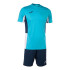 Set Football Joma HommeEnfant de Danube II / Turquoise Fluorine Marine Blanc
