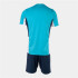 Set Football Joma HommeEnfant de Danube II / Turquoise Fluorine Marine Blanc
