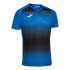 T-shirt Football Joma HommeEnfant from Short Sleeve Tiger V / Royal Black