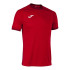 T-shirt Football Joma Homme de Short Sleeve Gold V Red