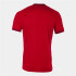 T-shirt Football Joma Homme de Short Sleeve Gold V Red