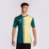 T-shirt Football Joma HommeEnfant de Short Sleeve City II / Green Yellow
