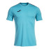 T-shirt Football Joma HommeEnfant de Olympiad Short Sleeve / Turquoise Fluorine Navy