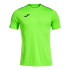 T-shirt Football Joma HommeEnfant de Olympiad Short Sleeve / Fluor Green Black
