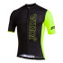 Joma Unisexe Maillot de cyclisme Smo Crono Noir Fluor Jaune