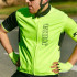 Gilet Running Joma Unisexe de Crono Jaune fluo Noir