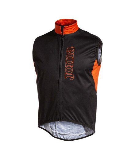 Gilet Running Joma Unisexe de Crono Black Orange