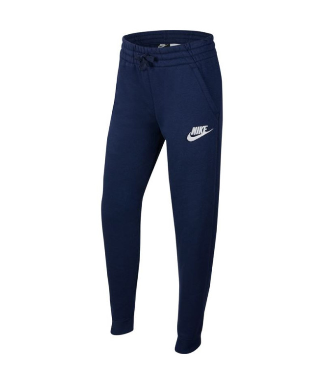 Pantalons Nike Polaire Club Bleu