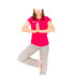 T-shirt Joma FemmeFille Combi / Fuchsia M/C