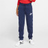 Pantalons Nike Polaire Club Bleu
