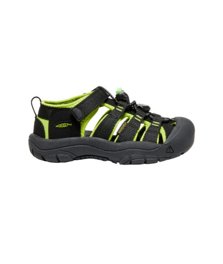 Sandales Montagne de Keen Newport H2 Noir/Vert citron...