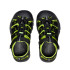 Sandales Montagne de Keen Newport H2 Noir/Vert citron vert Enfant