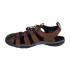 Sandales Montagne de Keen Clearwater Cnx Leather Dark Earth/Black Homme