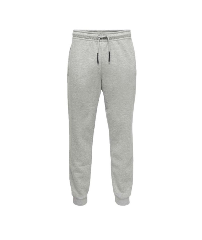 Pantalon Only & Sons ceres Gris Clair Mélangé...