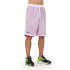 Joma Homme Short de basket réversible Rookie rouge-blanc