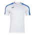 T-shirt Football Joma HommeEnfant de Academy III Short Sleeve / Royal White