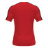T-shirt Football Joma HommeEnfant de Academy III Short Sleeve / Black Red