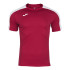 T-shirt Football Joma HommeEnfant de Academy III Short Sleeve / White Red