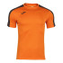T-shirt Football Joma HommeEnfant de Academy III Short Sleeve / Black Orange