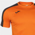 T-shirt Football Joma HommeEnfant de Academy III Short Sleeve / Black Orange