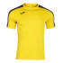 T-shirt Football Joma HommeEnfant de Academy III Short Sleeve / Black Yellow