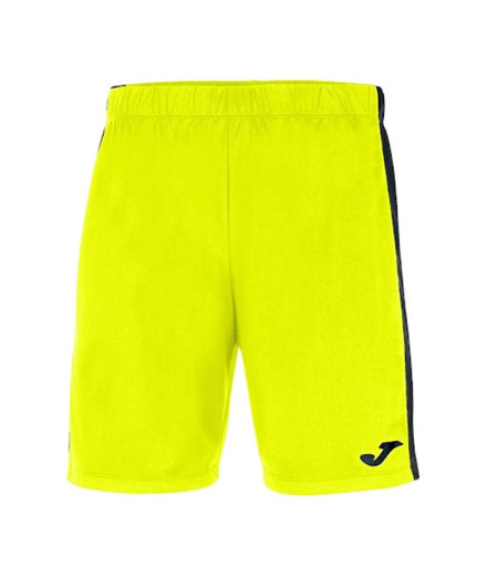 Football Joma HommeEnfant Short from Maxi / Jaune fluo Noir