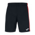 Football Joma HommeEnfant Short de Maxi / Noir Rouge