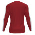 T-shirt Football Joma HommeEnfant de Academy III Long Sleeve / White Red