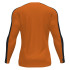 T-shirt Football Joma HommeEnfant de Academy III Long Sleeve / Black Orange