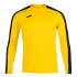 T-shirt Football Joma HommeEnfant de Academy III Long Sleeve / Yellow Black