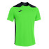 T-shirt Football Joma HommeEnfant de Championship VI Short Sleeve / Fluorine Green Black