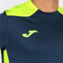T-shirt Football Joma HommeEnfant de Championship VI Short Sleeve / Navy Yellow Fluorescent Yellow