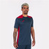 T-shirt Football Joma HommeEnfant de Championship VI Short Sleeve / Navy Red