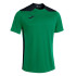 T-shirt Football Joma HommeEnfant de Championship VI Short Sleeve / Green Black Green