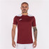 T-shirt Football Joma HommeEnfant de Championship VI Short Sleeve / Bordeaux White