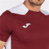 T-shirt Football Joma HommeEnfant de Championship VI Short Sleeve / Bordeaux White