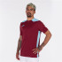 T-shirt Football Joma HommeEnfant de Championship VI Short Sleeve / Bordeaux Light Blue