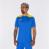 T-shirt Football Joma HommeEnfant de Championship VI Short Sleeve / Royal Yellow