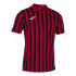 T-shirt Football Joma HommeEnfant de Cup II Manches courtes / Noir Rouge