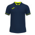 Polo Joma HommeEnfant Championnat manches courtes VI / Jaune marine Jaune fluo