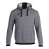 Sweat Joma HommeEnfant Confort II à capuche / Gris mélangé Noir