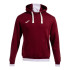 Sweat Joma HommeEnfant Hooded Confort II / Bordeaux White