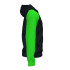Veste Joma HommeEnfant Capuche Academy IV / Noir Fluor Vert