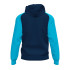 Veste Joma HommeEnfant Capuchon Academy IV / Turquoise marine Turquoise fluorescent