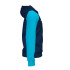 Veste Joma HommeEnfant Capuchon Academy IV / Turquoise marine Turquoise fluorescent