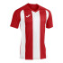 T-shirt Joma HommeEnfant Manches courtes Pisa II / Rouge Blanc