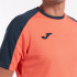 T-shirt Joma Homme Championnat Eco à manches courtes Orange fluo - Marine