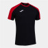 T-shirt Joma Homme Championnat Eco à manches courtes Noir - Rouge